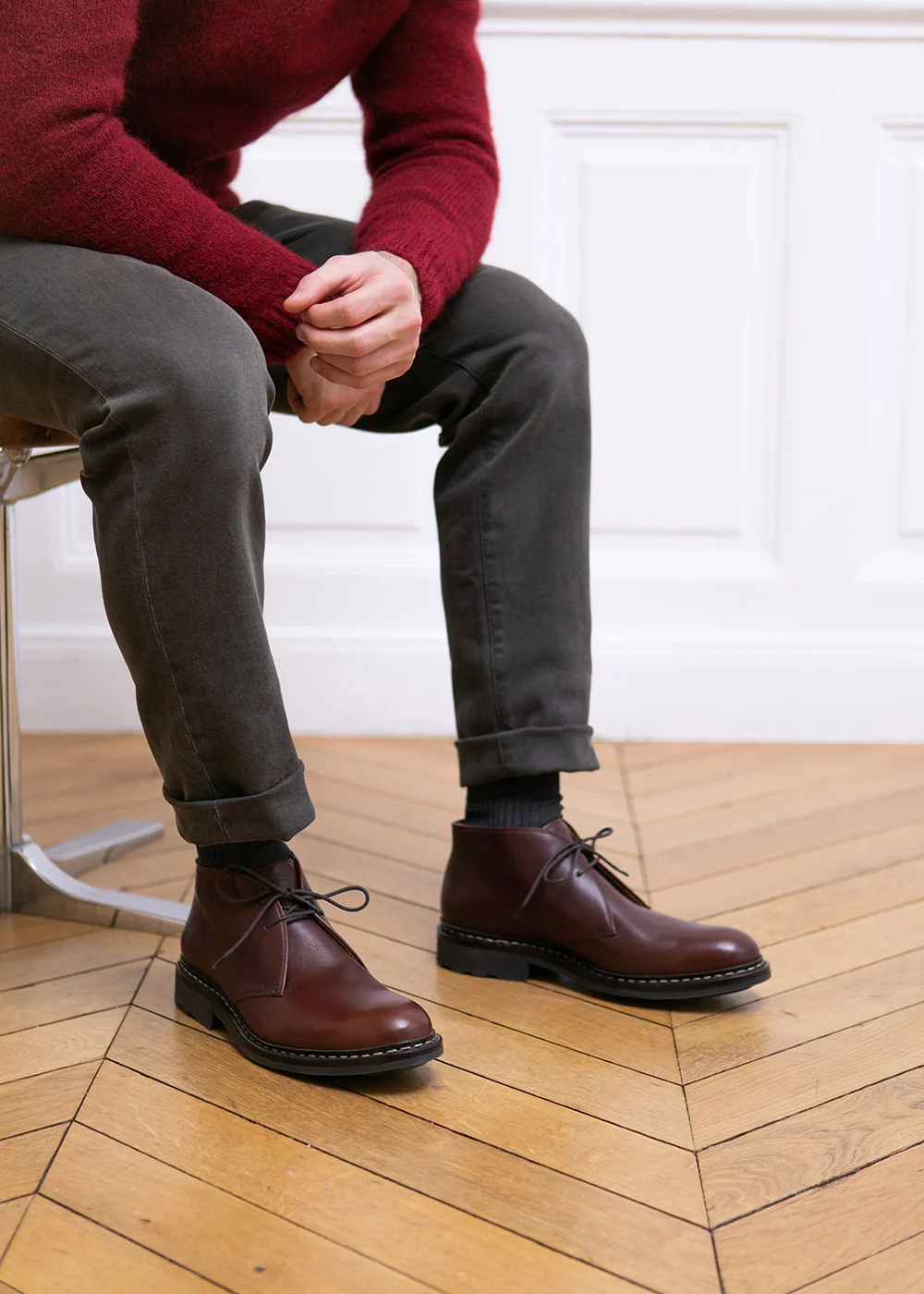 BOOTS GENET ANICALF NOISETTE