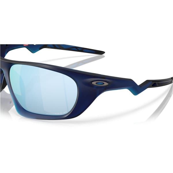 Lunette vélo OAKLEY LATERALIS MATTE TRANS BLUE/PRIZM DEEP WATER POLAR