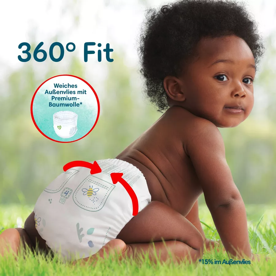 Pampers Harmonie Pants Gr. 6, 15 kg+, Monatsbox (1x132 Windeln)