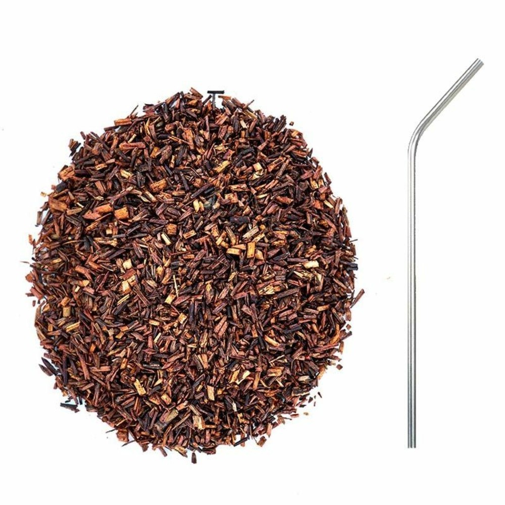 Thé rooibos cedarberg + 4 pailles en inox
