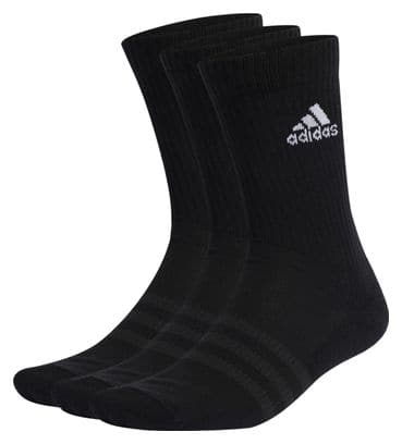 Chaussettes x3 Unisexe adidas Performance Sportswear Crew Noir