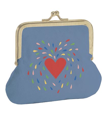 Djeco Pung - Lovely Purses - Blå m. Kvinde