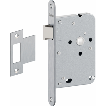 Abus loopslot voorplaat RVS