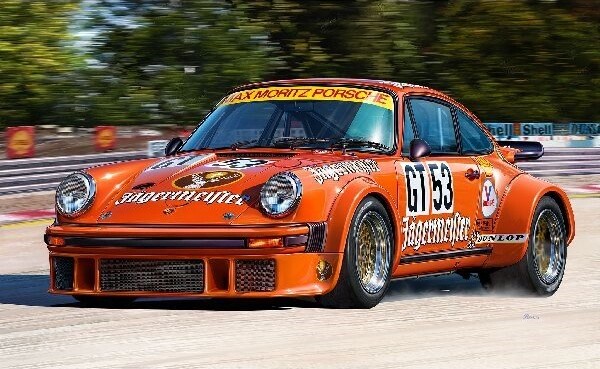 Revell - Porsche 934 Model Bil Byggesæt - 1:24 - Level 3 - 07031