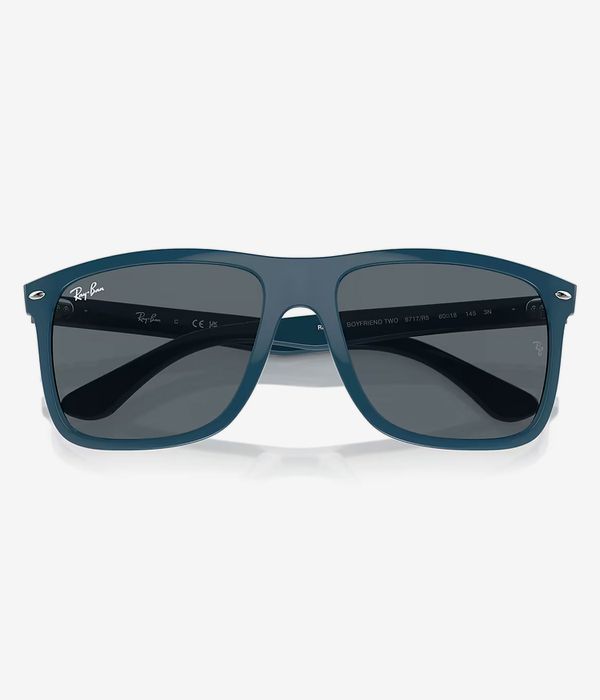 Ray-Ban Boyfriend Two Sonnenbrille 57mm (blue)