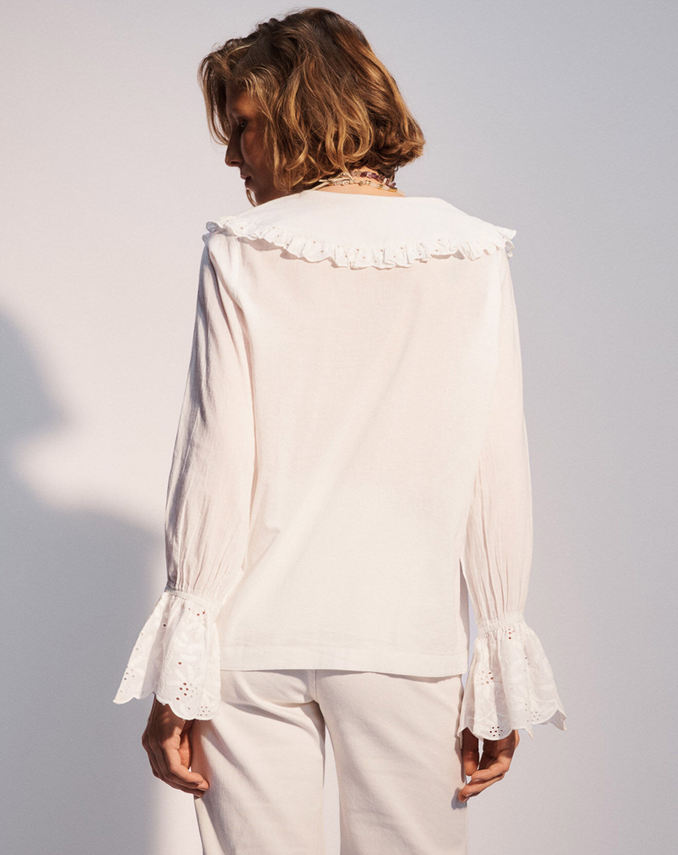 Stella Forest Chemise Col Edwina blanche