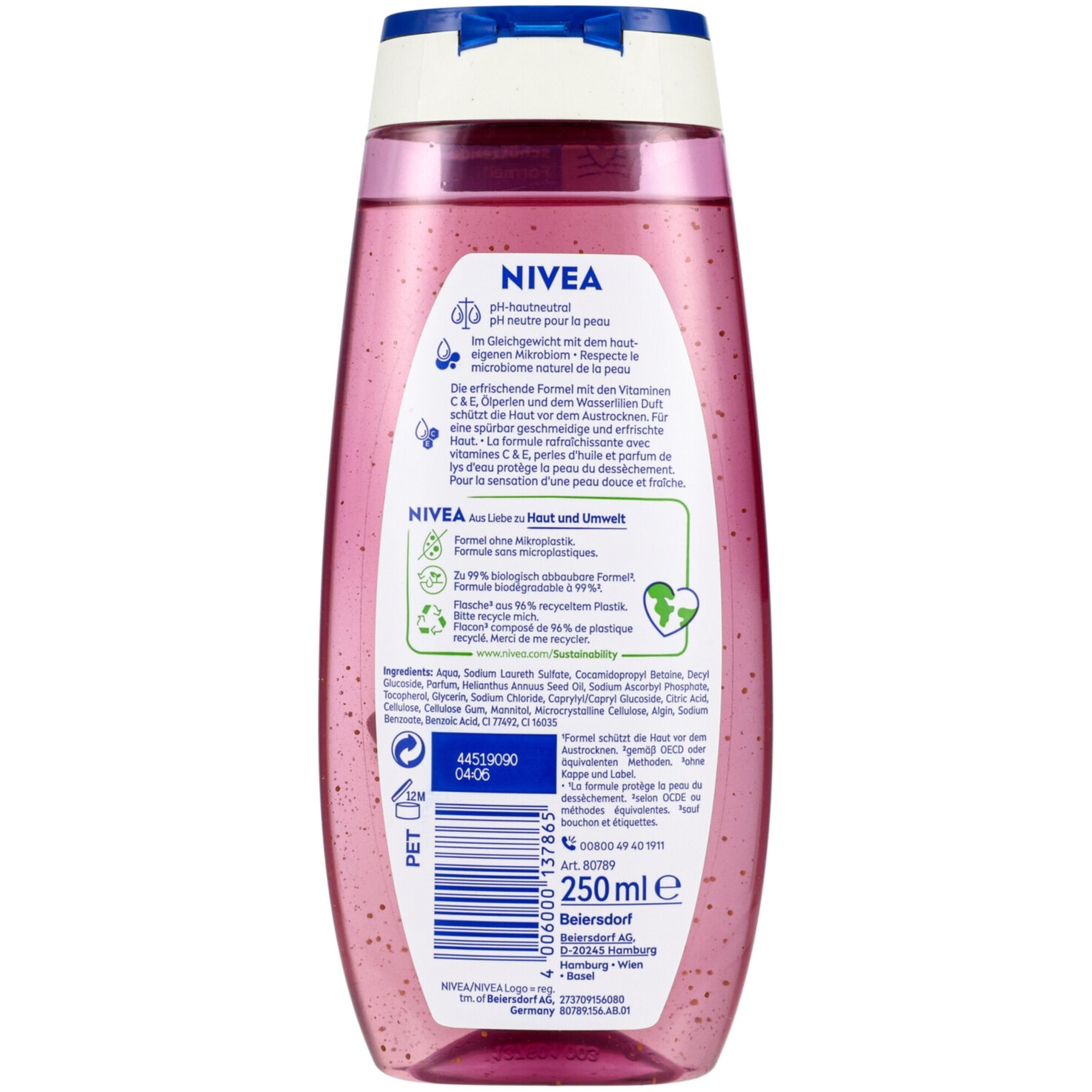 Nivea Duschgel Waterlily & Oil