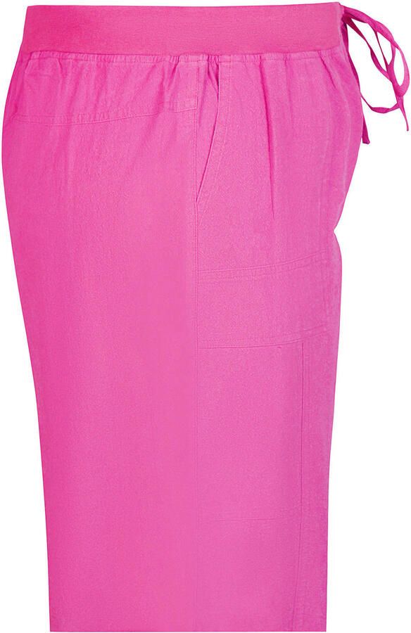 Zhenzi straight regular waist broek roze