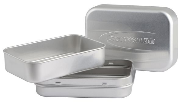 ALU-BOX für Natural Bike Soap  silber  100x70x35mm