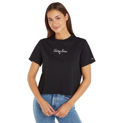 Tee-shirt à manches courtes femme Tjw Cls Essential Logo 1 TOMMY HILFIGER
