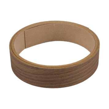 Strijkband bruin eiken 23 mm 2,5 meter