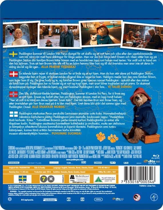 Paddington - Blu-Ray