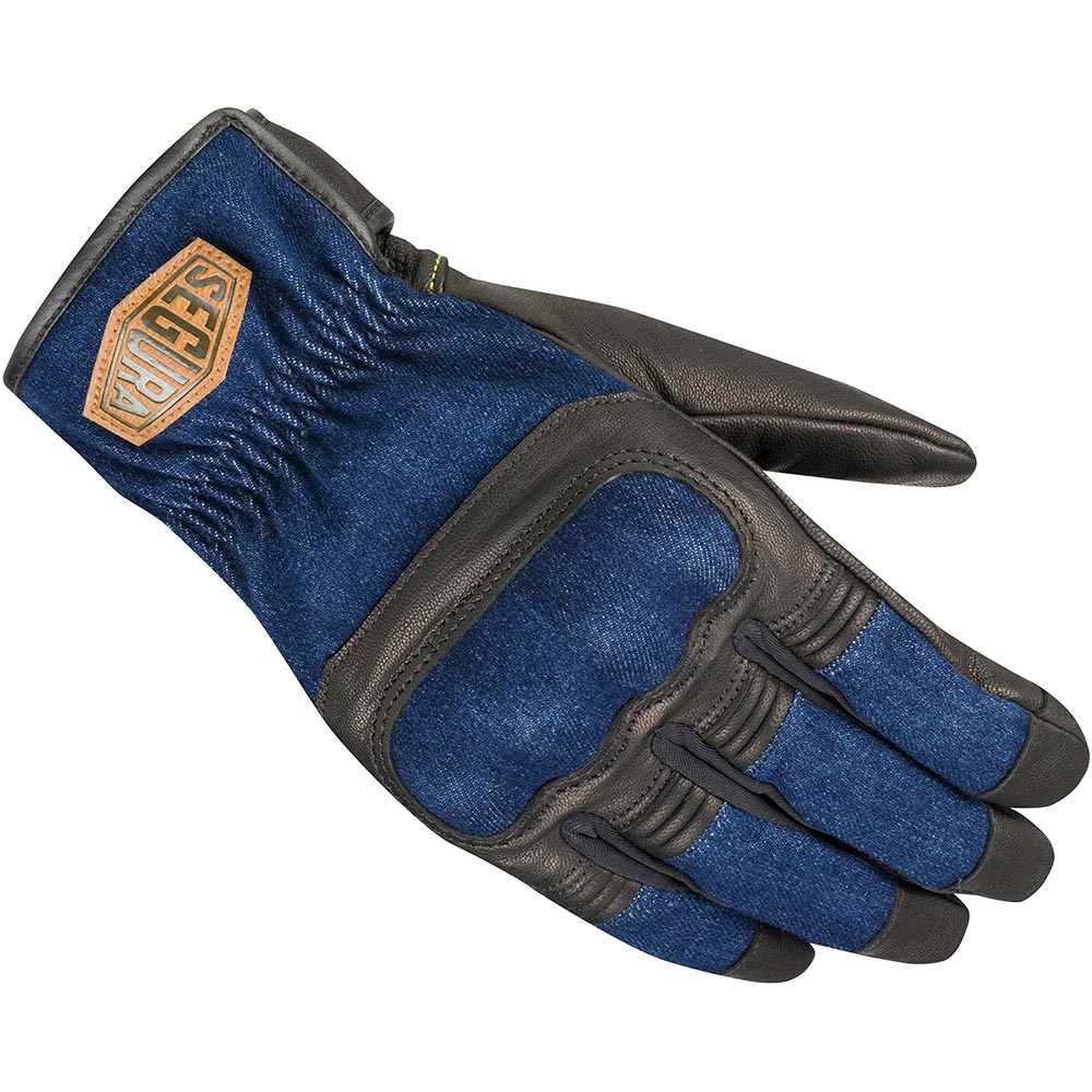 Segura - Gants Hunky Noir / Bleu
