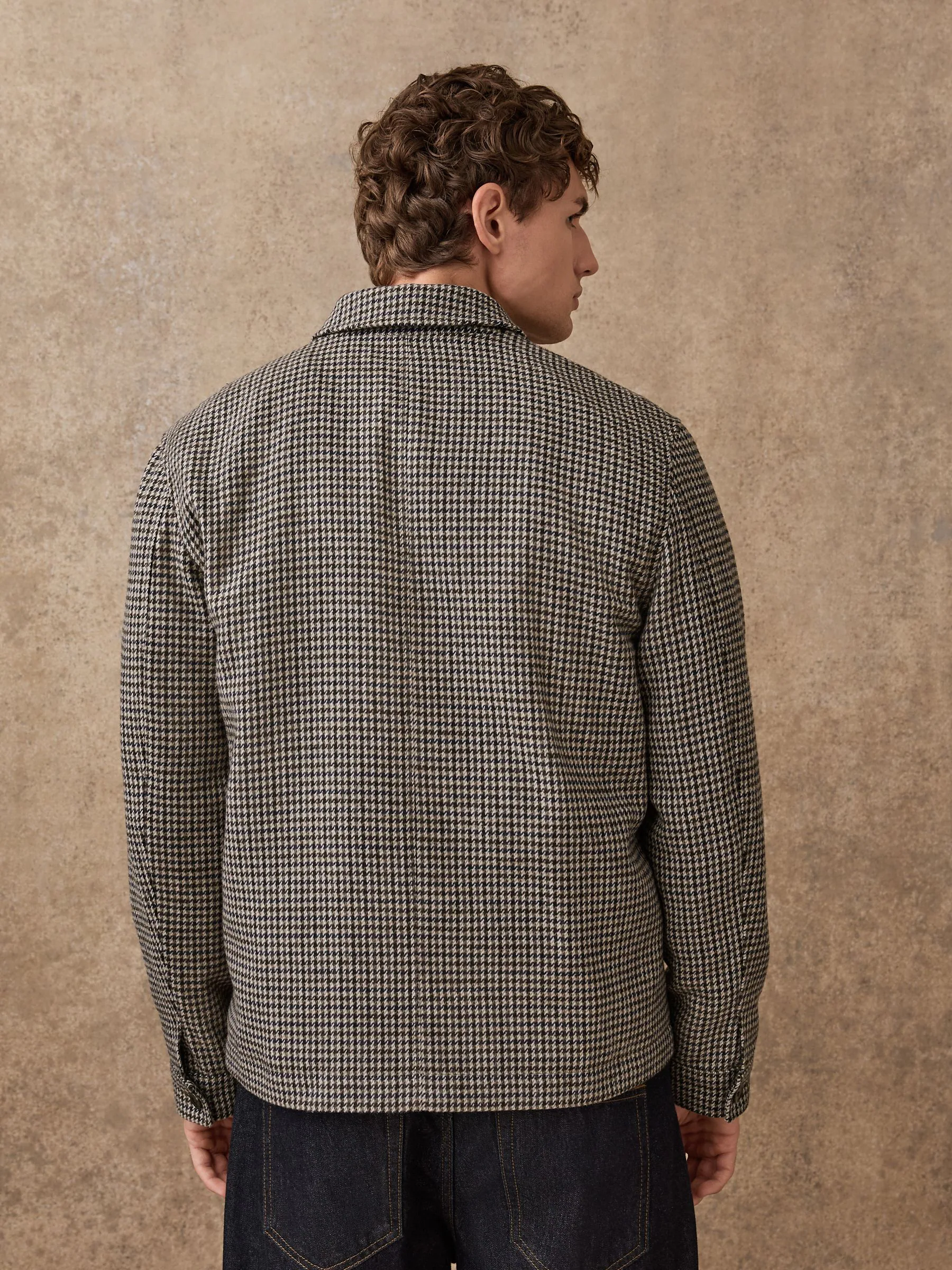 Grijs - Slimme Dogtooth Twin Pocket-jas