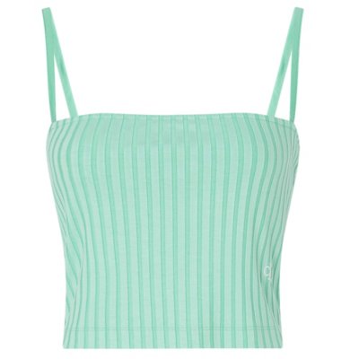 Débardeur femme Rib Cropped Strappy CALVIN KLEIN