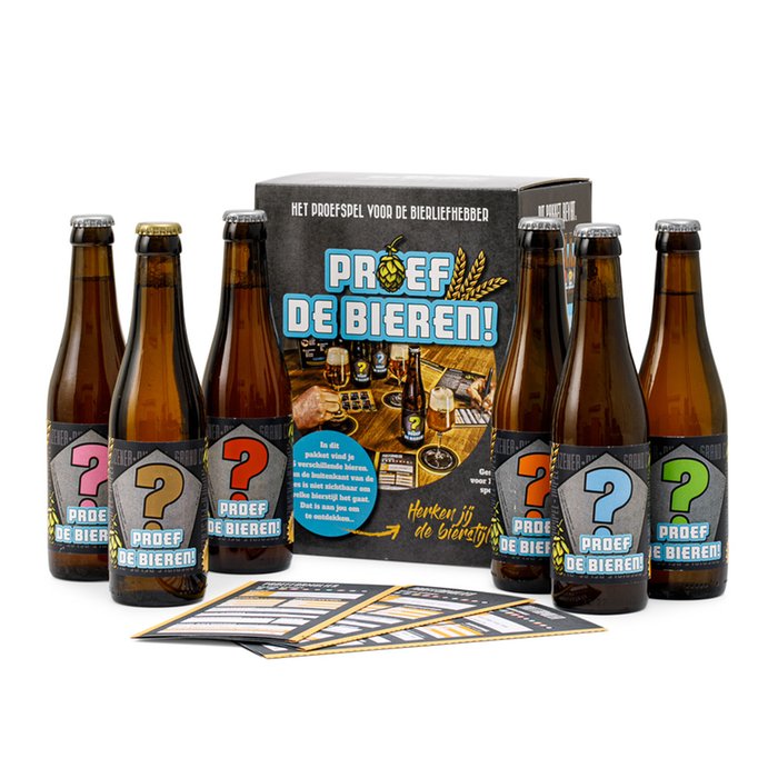 Proef de bieren | Bierpakket | 6x 33cl
