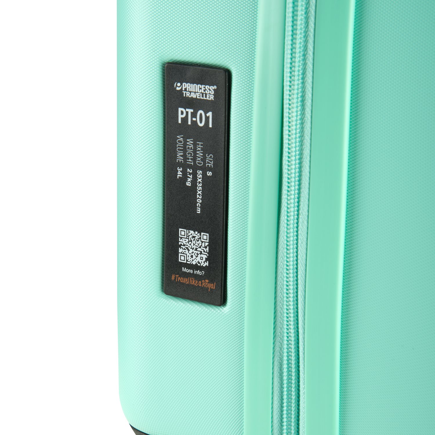 Princess Traveller PT-01 Deluxe Cabin Trolley pacific mint