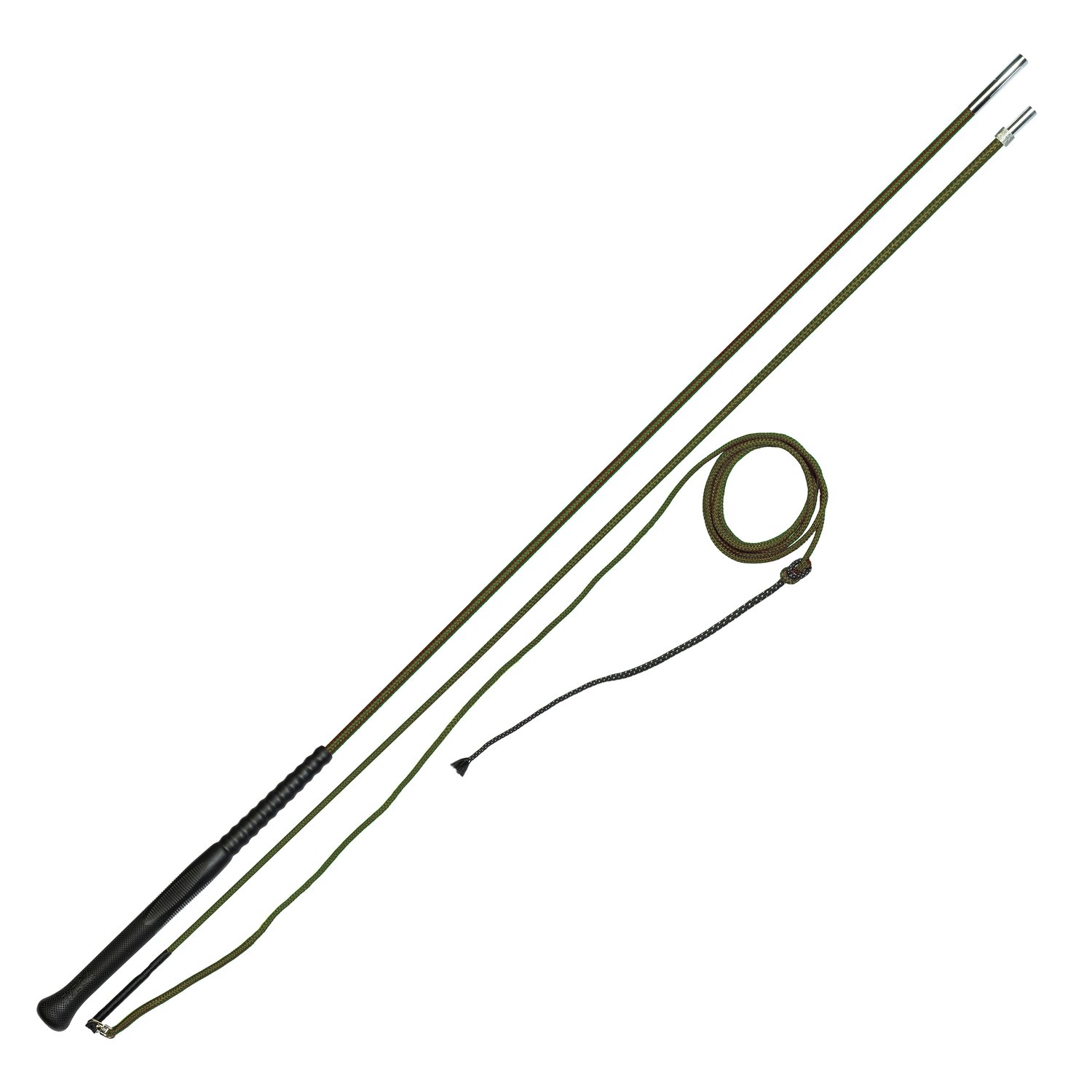 FLECK Longierpeitsche Ergo  - olive - 200 cm
