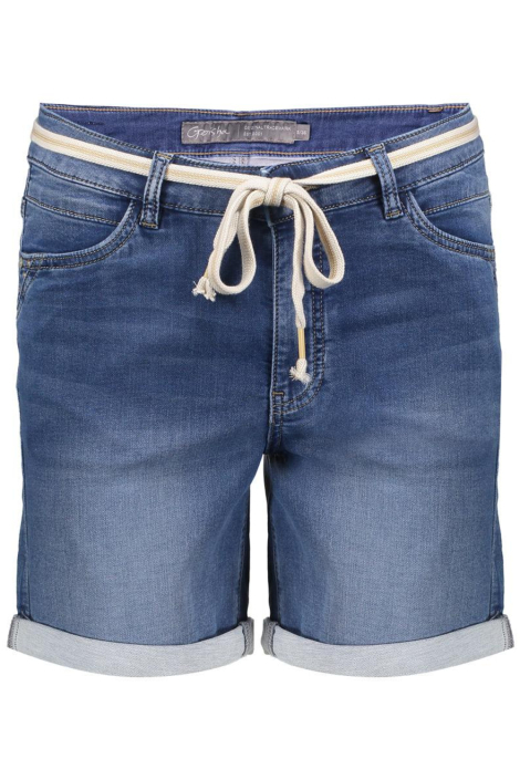 Geisha blauwe dames korte broek