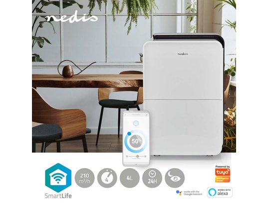 NEDIS - Déshumidificateur smartlife wi-fi 30 l/jour hygrostat réglab...