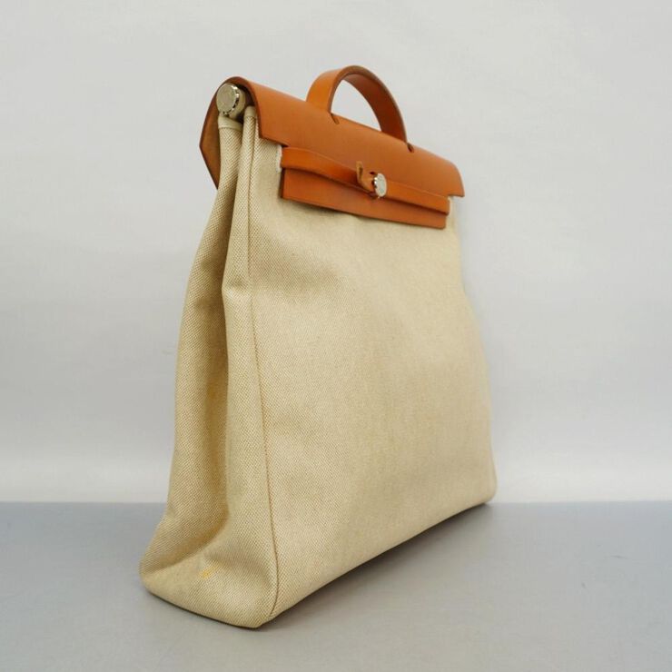Hermès Vintage Hermès Handbag Beige