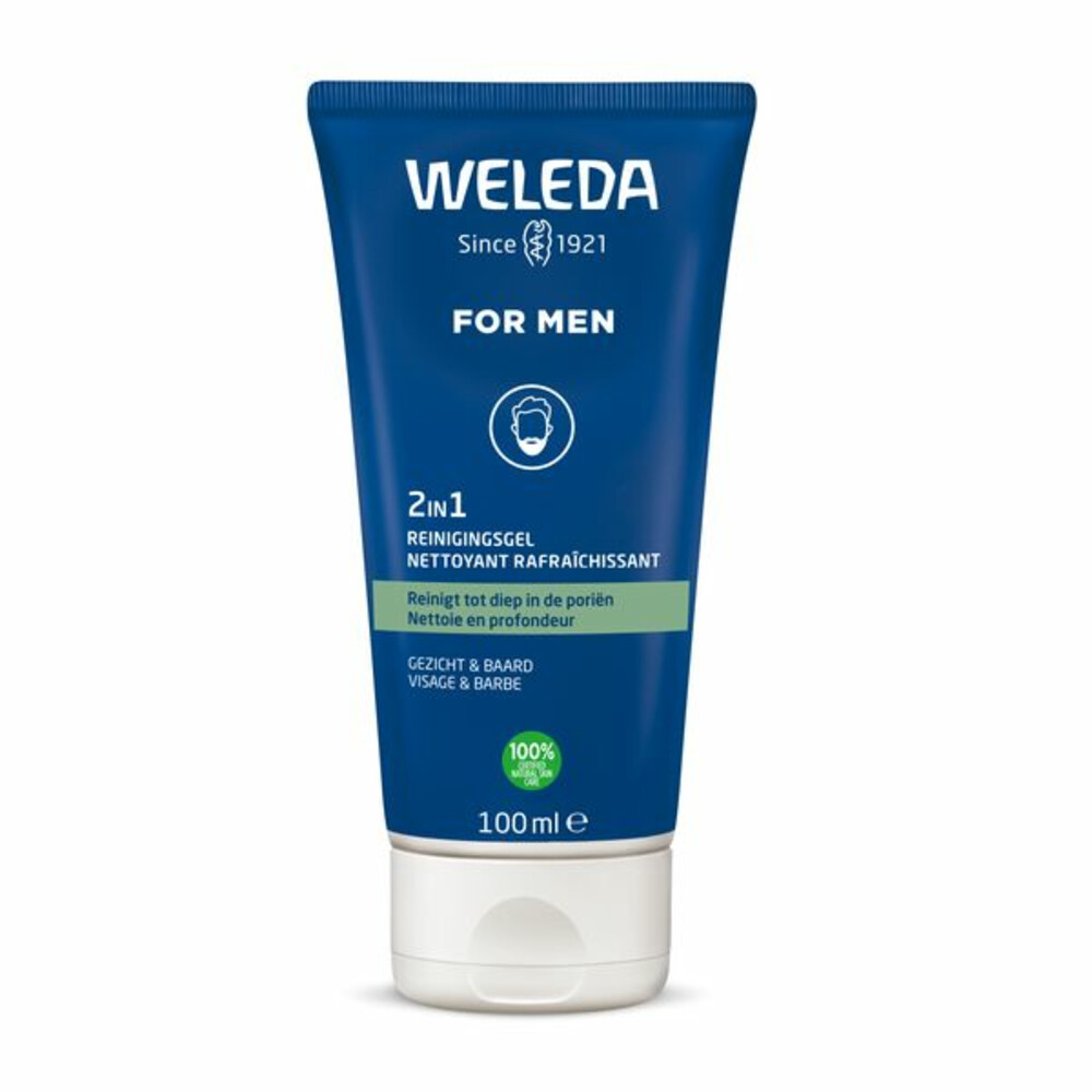 WELEDA Men 2-in-1 Reinigingsgel100 ml
