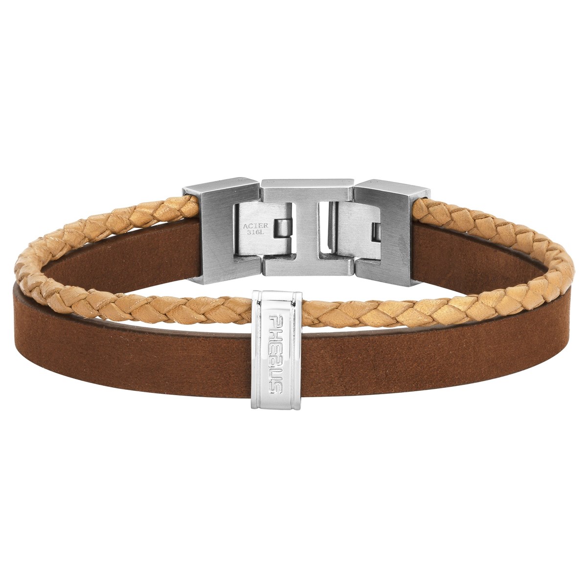Bracelet souple Mateo en Acier 316L