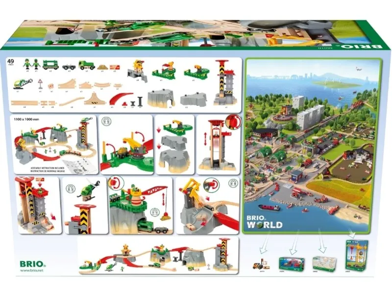 BRIO Railway 36010 Mountain freight set