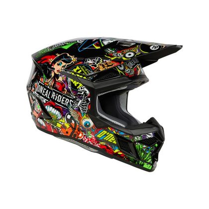 Casque cross O'Neal 3SRS - CRANK V24 2024 - Multicolore