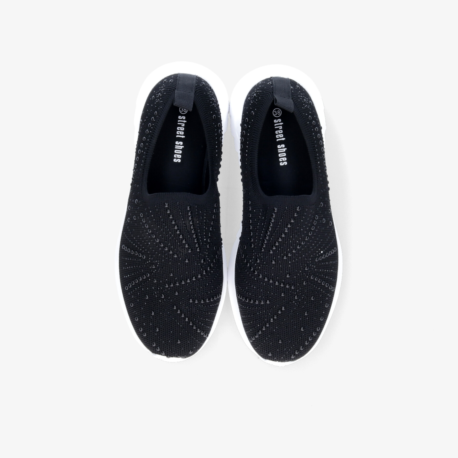 street shoes Damen Slip On schwarz