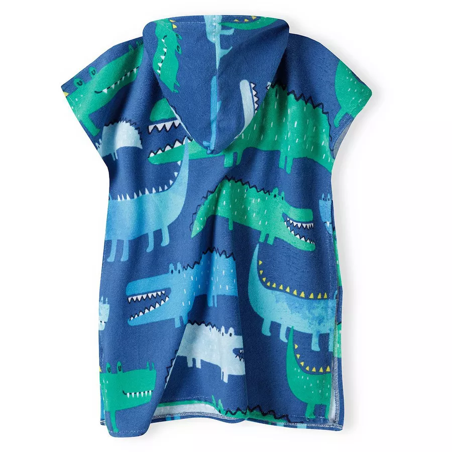 MINOTI Badeponcho DunkelblauGrün