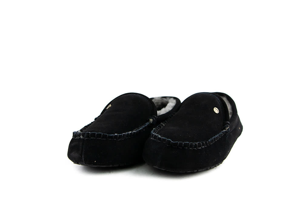 Warmbat Pantoffels Zwart Earlwood Suede