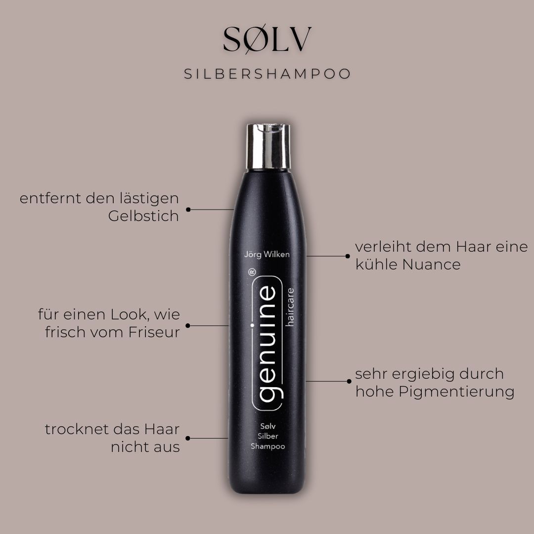 genuine haircare - Sølv Silber Shampoo