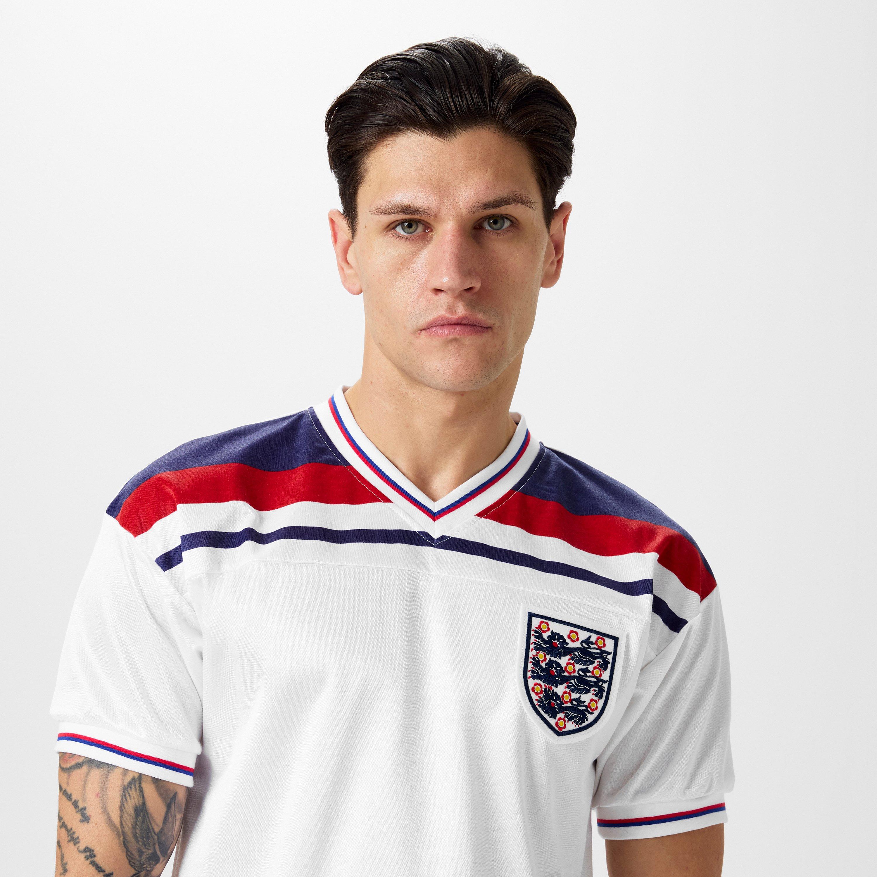 Score Draw England 1982 Home Shirt Adults