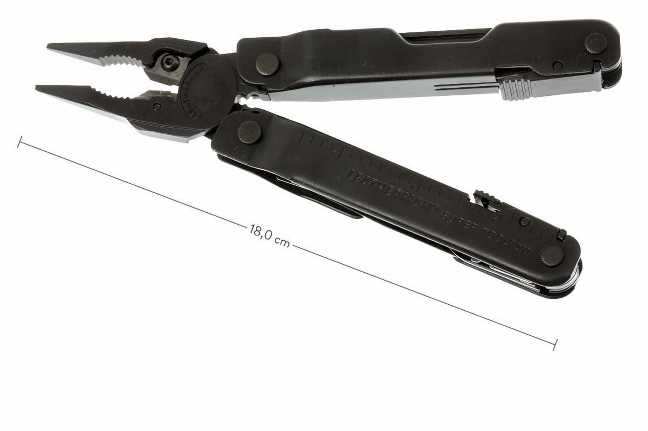 Leatherman Super Tool 300 Black multitool, MOLLE-foedraal 831105