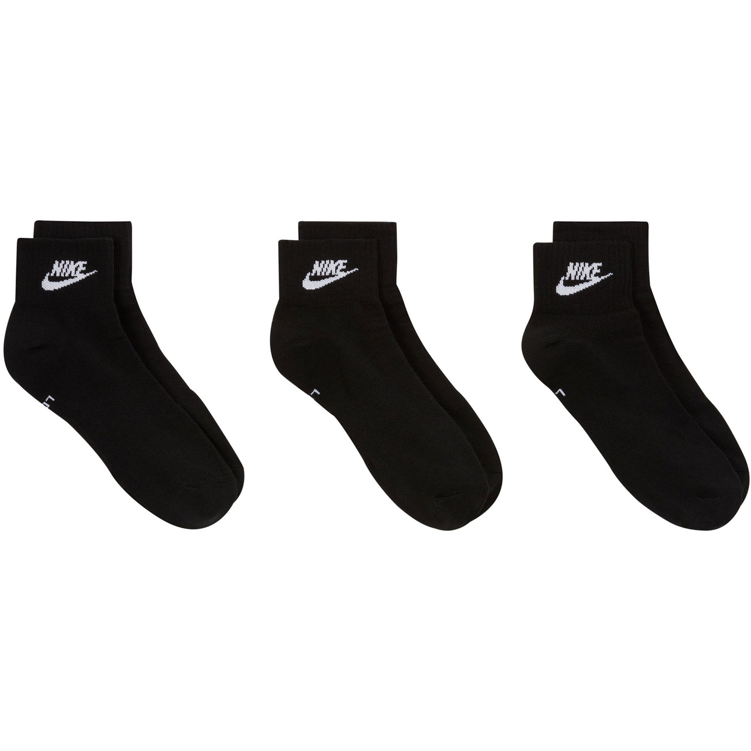 Nike Essential 3-Pack Enkel Sokken