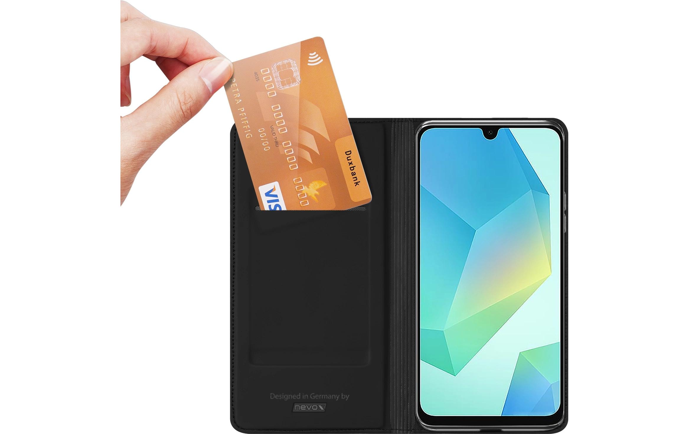 Book Cover Vario Series Galaxy A16 5G / A16 4G SchwarzBook-Cover für das Samsung Galaxy A16 5G