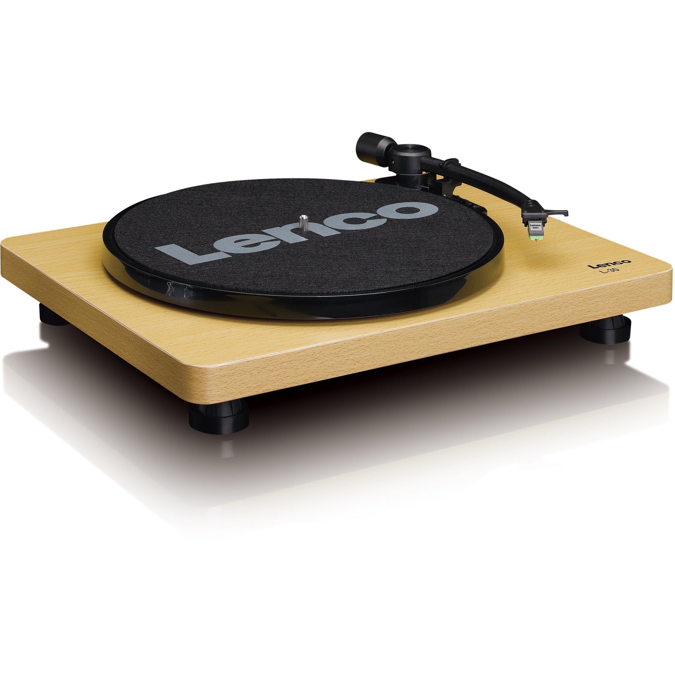 Lenco L-30 Wood USB platenspeler