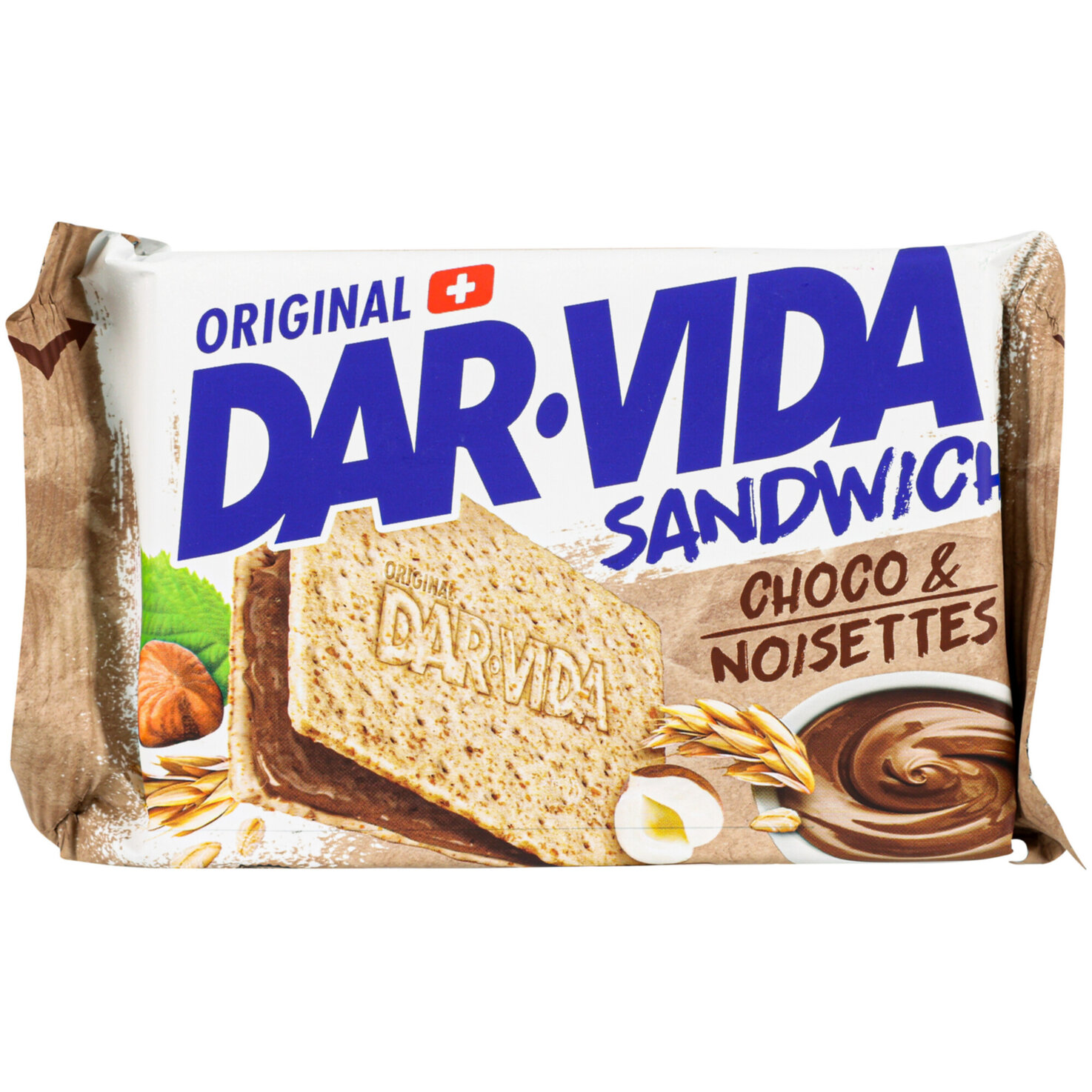 Dar-Vida Sandwich Choco & Noisettes 3 Portionen