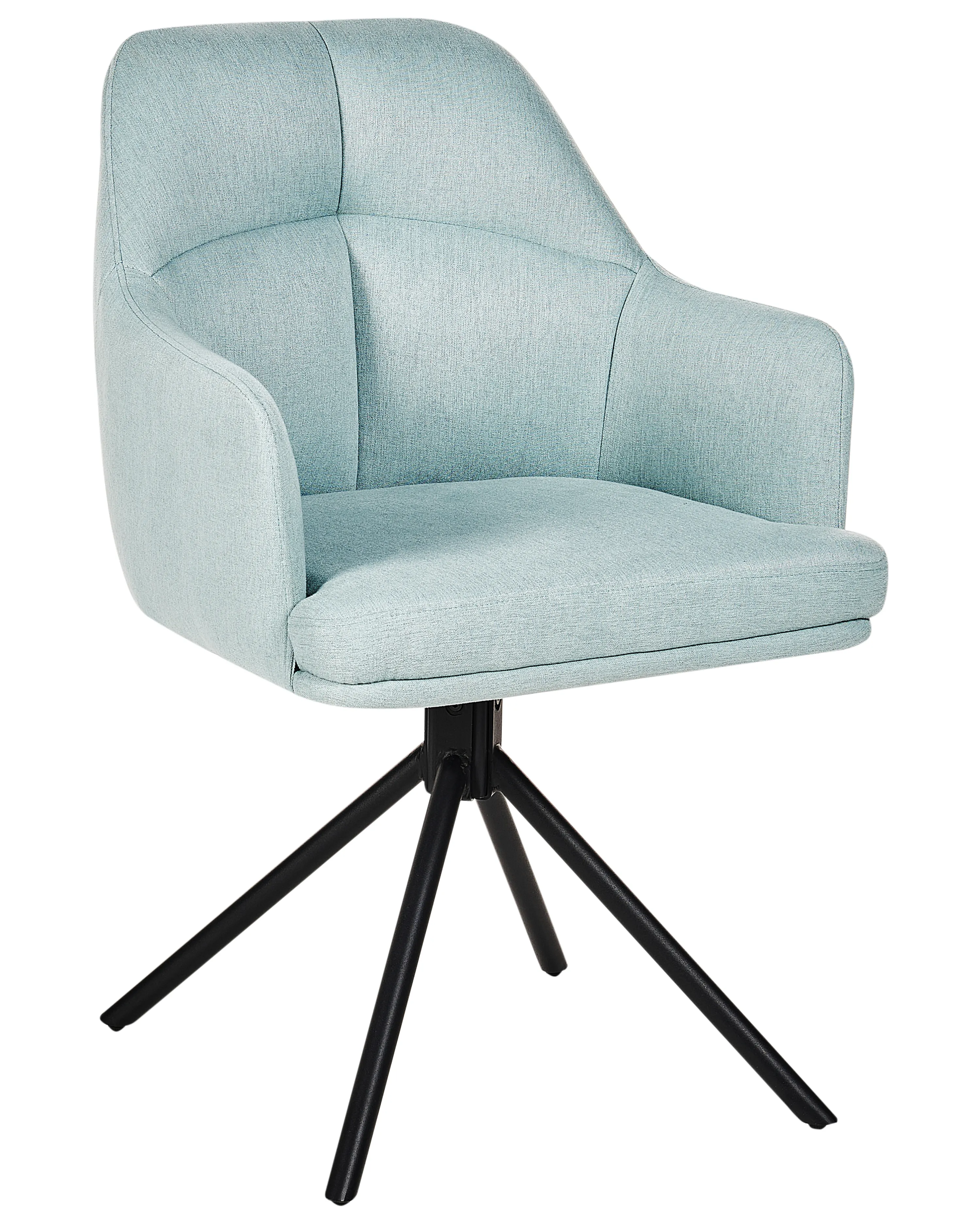 Set van 2 eetkamerstoelen draaibaar MIRA Lichtblauw