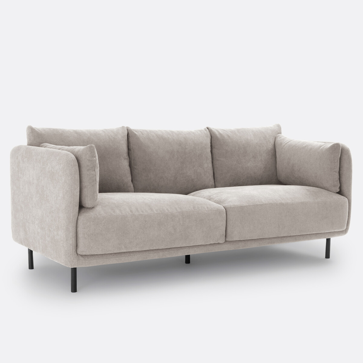 LA REDOUTE INTERIEURS<br>Banco 3, 4-zit, getextureerde stof, Victor