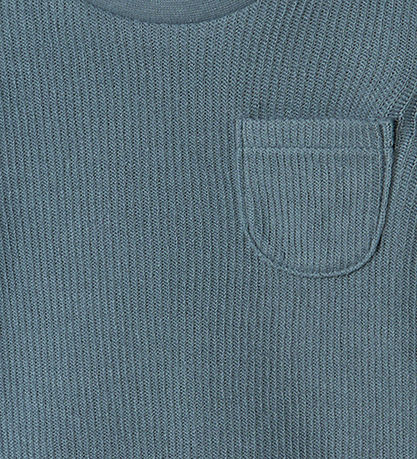 Name It T-Shirt - Rib - NbmJush - Blue Mirage