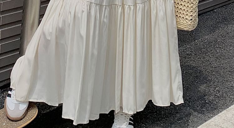 Levsayte - Maternity High Rise Plain Maxi A-Line Rok