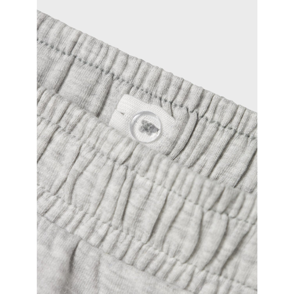 Køb Name It Light Grey Melange Nkmmallo Straight Sweat Bukser Bru Noos