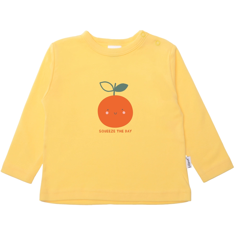 Liliput Langarmshirt Squeeze the Day gelb
