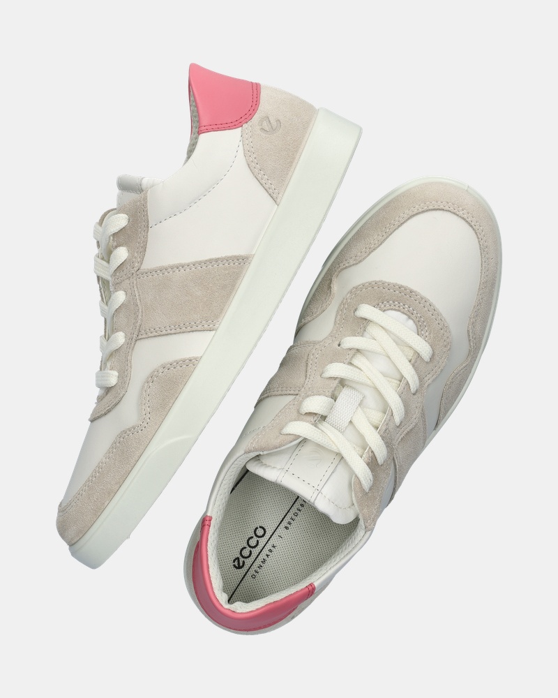 Ecco Street Lite Lage sneakers  - wit