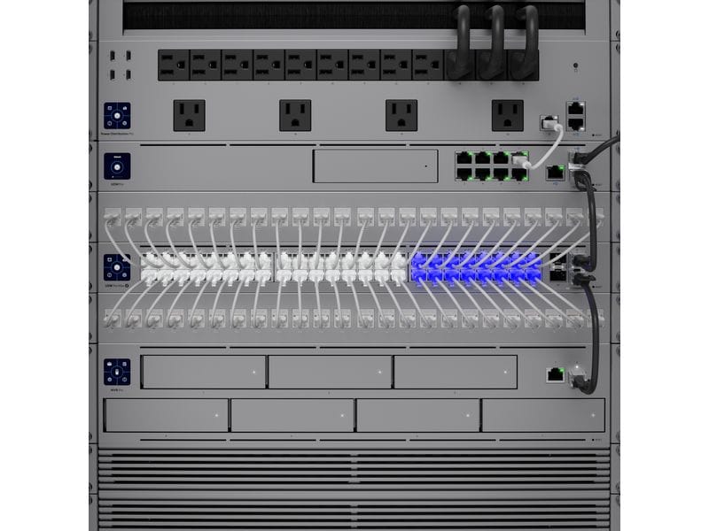 Ubiquiti PoE   Switch UniFi USW-Pro-Max-48-PoE 52 Port Ein Layer-3-Etherlighting-Switch mit 48 Anschlüssen und PoE  -Ausgang mit hoher Leistung