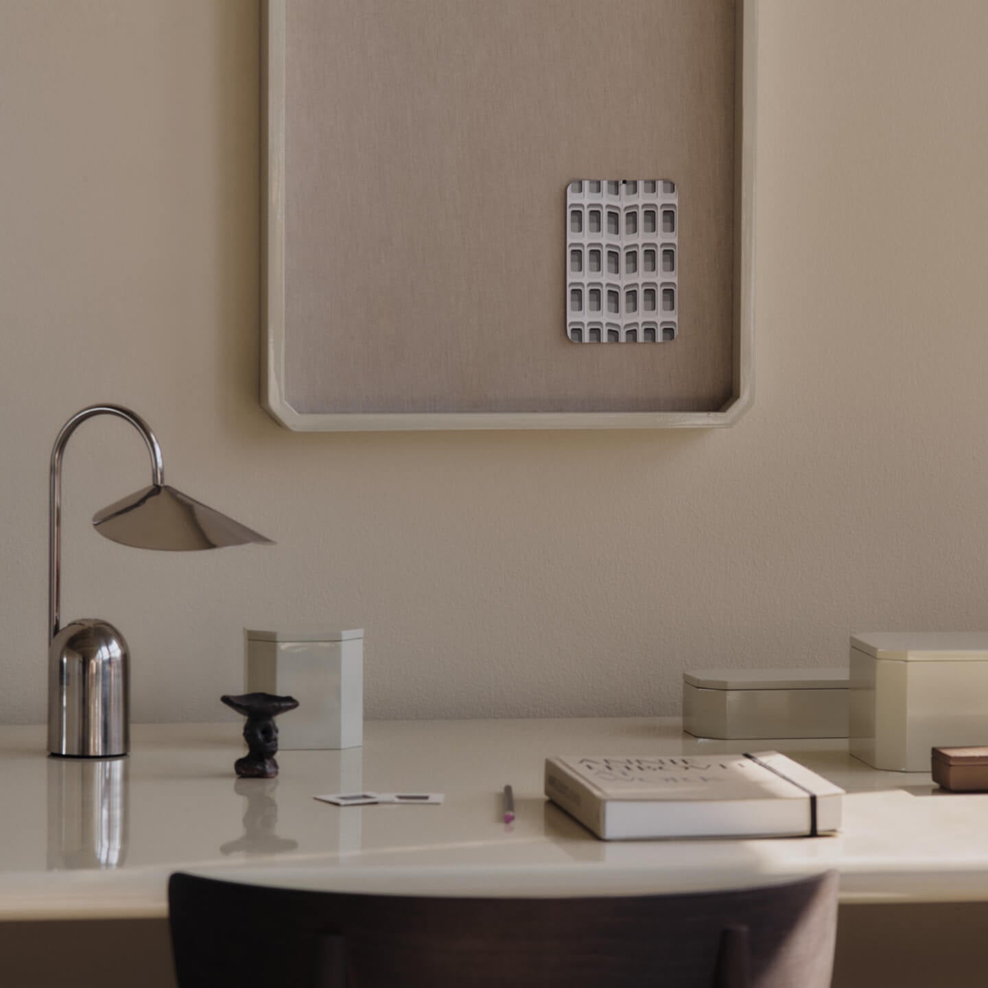 Ferm Living Arum Oplaadbare Tafellamp - Zilver