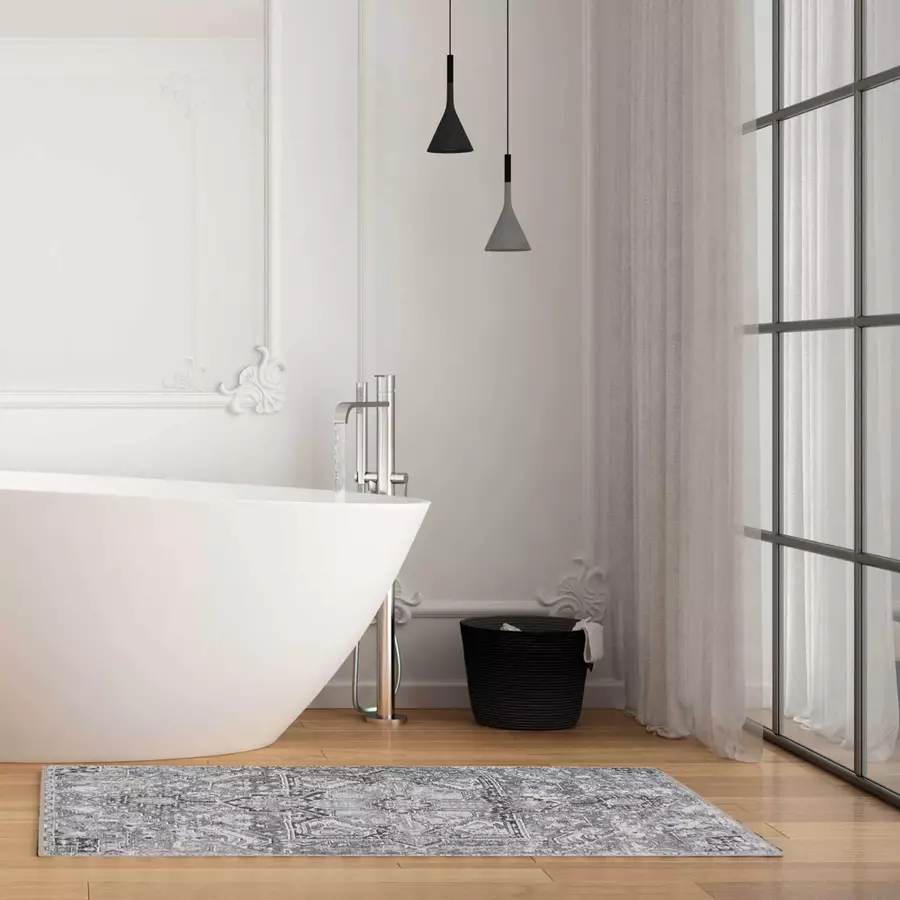 Wecon home Badteppich Bad Urban Estate grau