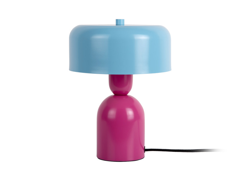 Table Lamp Double Funky LM2251OR Bright orange & soft pink